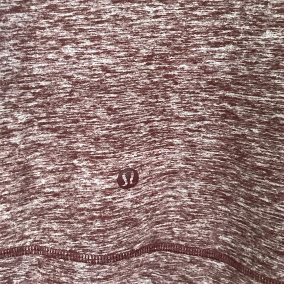 EUC Lululemon Ready to Rulu Pullover Pink Heather Grey Sweater Size 4 - Picture 6 of 7